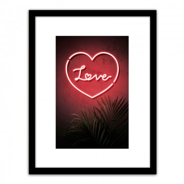 Πίνακας Σε Κορνίζα ArteLibre Πλαστικό -Love- 35x45x1.8cm