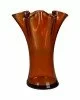 Βάζο Amber Ανακυκλωμένο Γυαλί 20x20x23cm Βάζο Amber Ανακυκλωμένο Γυαλί 20x20x23cm