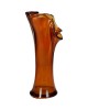 Βάζο Amber Ανακυκλωμένο Γυαλί 20x20x30cm Βάζο Amber Ανακυκλωμένο Γυαλί 20x20x30cm