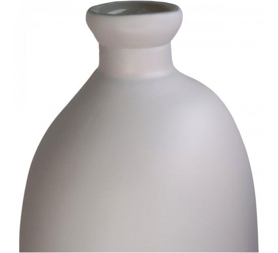 Βάζο ArteLibre Ιβουάρ Ανακυκλωμένο Γυαλί 34x34x73cm