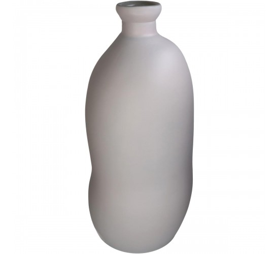 Βάζο ArteLibre Ιβουάρ Ανακυκλωμένο Γυαλί 34x34x73cm