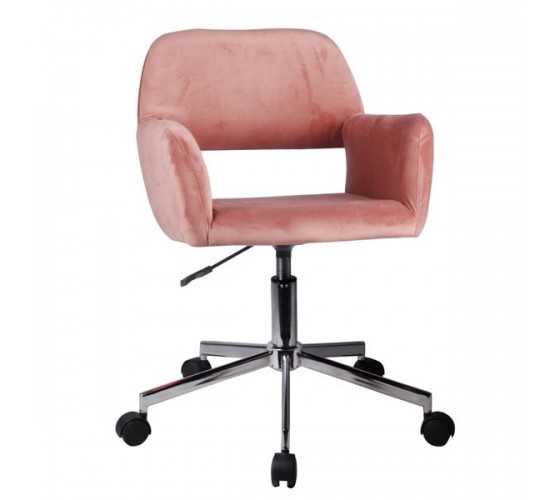 Καρέκλα Γραφείου ArteLibre KLOI Σάπιο Μήλο Βελούδο 37x42x78-90cm