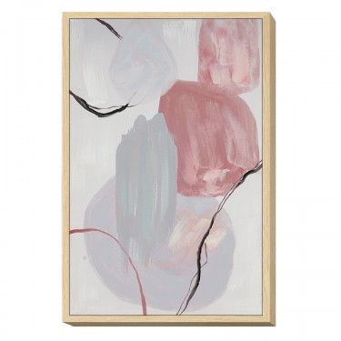 Πίνακας Σε Κορνίζα ArteLibre -Abstract- Καμβάς 60x90x4cm