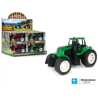 Παχνίδι Τρακτέρ Πράσινο Πλαστικό 20cm Για 4  Ετών