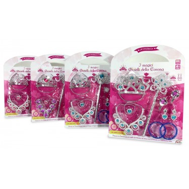 Παιδικό Σετ Κοσμήματα Το Μαγικό Στεφάνι Πλαστικό Σε 4 Σχέδια Για 4  Ετών