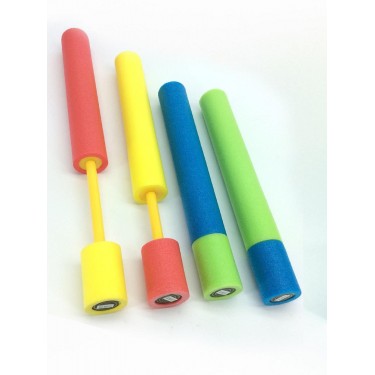 Νεροπίστολο Τρόμπα Νερού Αφρώδες 37cm Σε Διάφορα Χρώματα Για 3  Ετών