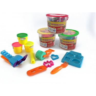 Μαγική Πλαστελίνη Decora Kid Σετ Πλαστελίνες Και Εργαλεία Σε 3 Συνδυασμούς Για 3  Ετών