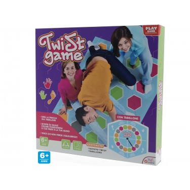 Επιδαπέδιο Παιχνίδι Ισορροπίας Twist Game Για 2  Παίχτες Για 6  Ετών