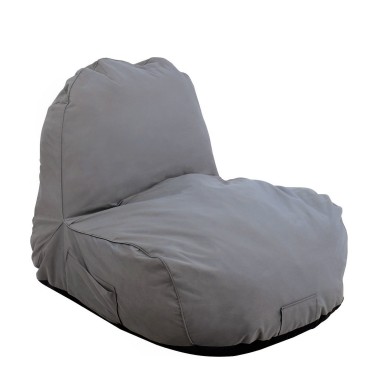 Πουφ Πολυθρόνα ArteLibre JONAS 100%  Αδιάβροχο Με UV Προστασία Γκρι Ύφασμα 81x78x73cm