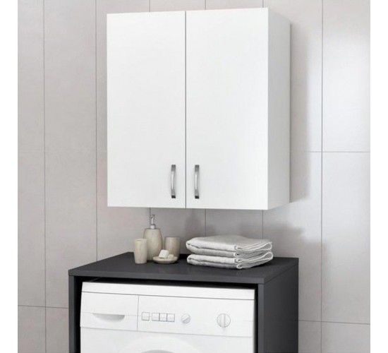 Ντουλάπι Μπάνιου ArteLibre WIDELENE Λευκό Μοριοσανίδα 55x28x70cm Ντουλάπι Μπάνιου ArteLibre WIDELENE Λευκό Μοριοσανίδα 55x28x70cm
