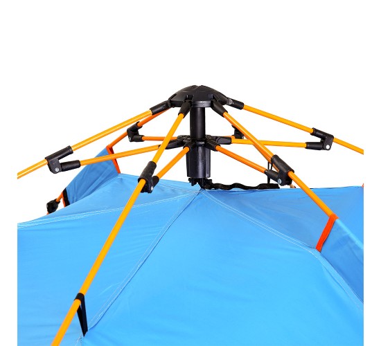 Σκηνή Αυτόματη 4 Ατόμων ArteLibre KRABEY Μπλε 2x2x1.35m