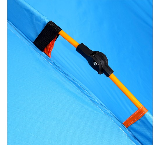 Σκηνή Αυτόματη 4 Ατόμων ArteLibre KRABEY Μπλε 2x2x1.35m