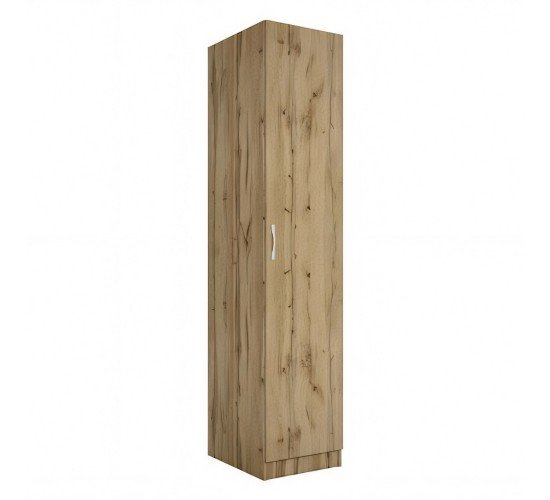 Ντουλάπα ArteLibre MARGRETE Φυσικό Μοριοσανίδα 48x40x180cm Ντουλάπα ArteLibre MARGRETE Φυσικό Μοριοσανίδα 48x40x180cm