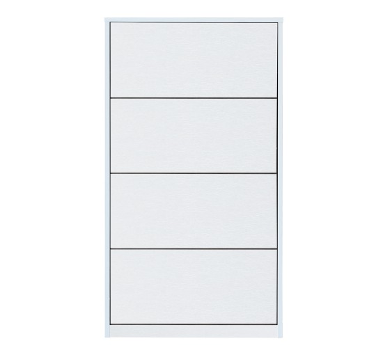 Παπουτσοθήκη ArteLibre DORIT Λευκό Μοριοσανίδα/Μελαμίνη 73x24x148cm