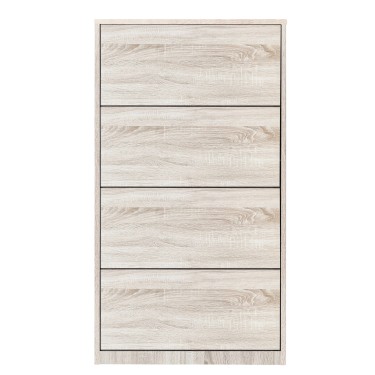 Παπουτσοθήκη ArteLibre DORIT Φυσικό Μοριοσανίδα/Μελαμίνη 73x24x148cm