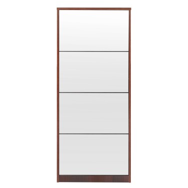 Παπουτσοθήκη ArteLibre LYKKE Καφέ Μοριοσανίδα/Μελαμίνη 50x24x148cm