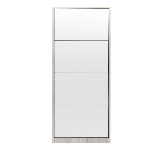 Παπουτσοθήκη ArteLibre LYKKE Φυσικό Μοριοσανίδα/Μελαμίνη 50x24x148cm