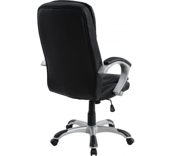 Καρέκλα Γραφείου ArteLibre EYPYΔIKH Μαύρο PU 62x60x108-116cm