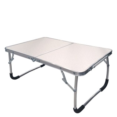 Τραπέζι Σπαστό ArteLibre ELYSIUM Λευκό Αλουμίνιο 60x40x26cm