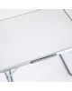 Τραπέζι Σπαστό ArteLibre BLISS Λευκό Αλουμίνιο 70x50x60cm Τραπέζι Σπαστό ArteLibre BLISS Λευκό Αλουμίνιο 70x50x60cm