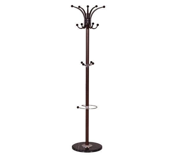 Καλόγερος ArteLibre COMO Καφέ Μέταλλο/Μάρμαρο 37x37x171cm Καλόγερος ArteLibre COMO Καφέ Μέταλλο/Μάρμαρο 37x37x171cm