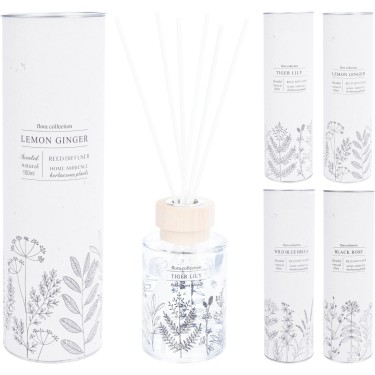 Αρωματικό Χώρου ArteLibre Με 6 Sticks Σε Γυάλινο Δοχείο 80ml Σε Διάφορα Αρώματα