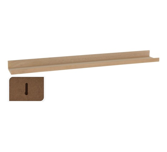Ράφι Επιτοίχιο ArteLibre Φυσικό MDF 77x10x4cm