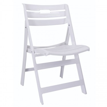 Καρέκλα Κήπου ArteLibre Πτυσσόμενη Λευκό PP 48x51x79cm