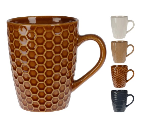 Κούπα ArteLibre 320ml Κεραμικό Φ81x103mm Σε 4 Χρώματα