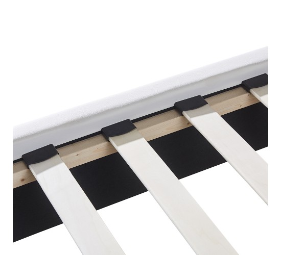 Κρεβάτι ArteLibre ABELIA Λευκό PU 214.5x170x100cm (Στρώμα 160x200cm) Κρεβάτι ArteLibre ABELIA Λευκό PU 214.5x170x100cm (Στρώμα 160x200cm)