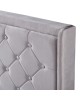 Κρεβάτι Διπλό ANNONA Ivory Βελούδο (Στρώμα 160x200cm) Κρεβάτι Διπλό ANNONA Ivory Βελούδο (Στρώμα 160x200cm)