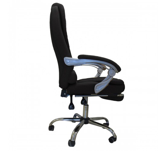 Καρέκλα Γραφείου ArteLibre ΑΝΔΡΟΝΙΚΗ Μαύρη 70x65x112-119cm