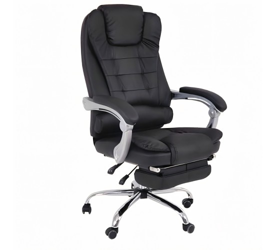 Καρέκλα Γραφείου ArteLibre ΑΝΔΡΟΝΙΚΗ Μαύρη 70x65x112-119cm