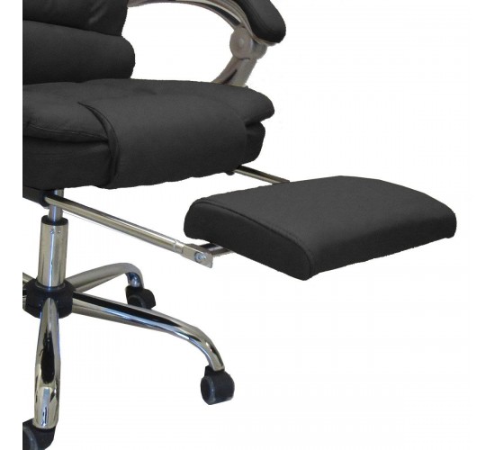 Καρέκλα Γραφείου ArteLibre ΑΝΔΡΟΝΙΚΗ Μαύρη 70x65x112-119cm