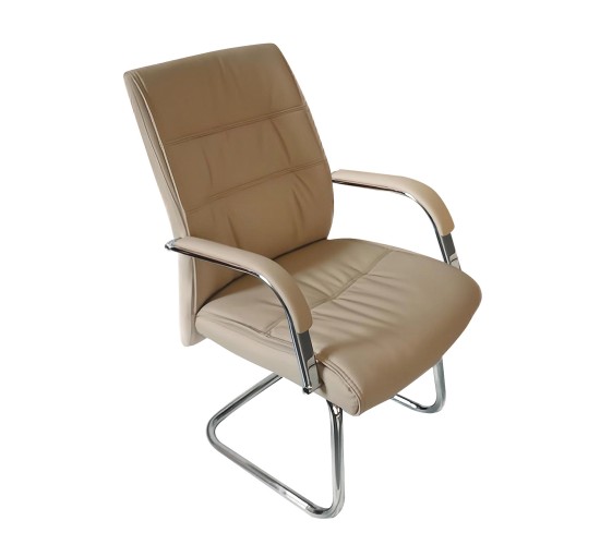 Καρέκλα Γραφείου ArteLibre PERTH Μπεζ PU 68x63x98cm