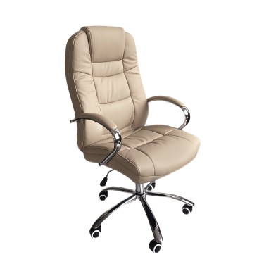 Καρέκλα Γραφείου ArteLibre FALKIRK Μπεζ PU 72x64.5x115-123cm