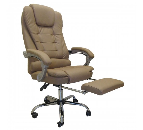 Καρέκλα Γραφείου ArteLibre ΑΝΔΡΟΝΙΚΗ Καφέ 70x65x112-119cm