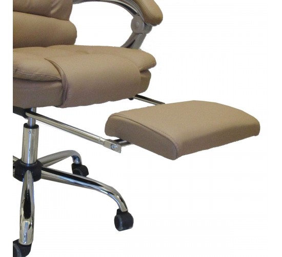 Καρέκλα Γραφείου ArteLibre ΑΝΔΡΟΝΙΚΗ Καφέ 70x65x112-119cm