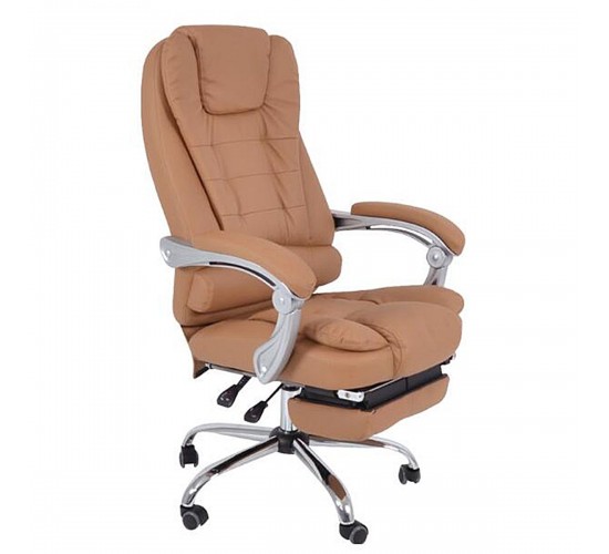 Καρέκλα Γραφείου ArteLibre ΑΝΔΡΟΝΙΚΗ Καφέ 70x65x112-119cm