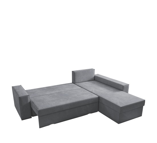 Καναπές Γωνιακός ArteLibre Αναστρέψιμος CAHABON Γκρι 250x210x79cm Καναπές Γωνιακός ArteLibre Αναστρέψιμος CAHABON Γκρι 250x210x79cm