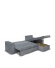 Καναπές Γωνιακός ArteLibre Αναστρέψιμος CAHABON Γκρι 250x210x79cm Καναπές Γωνιακός ArteLibre Αναστρέψιμος CAHABON Γκρι 250x210x79cm