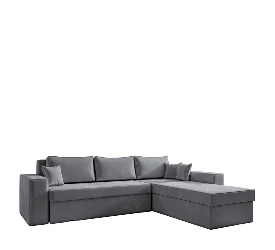 Καναπές Γωνιακός ArteLibre Αναστρέψιμος CAHABON Γκρι 250x210x79cm Καναπές Γωνιακός ArteLibre Αναστρέψιμος CAHABON Γκρι 250x210x79cm