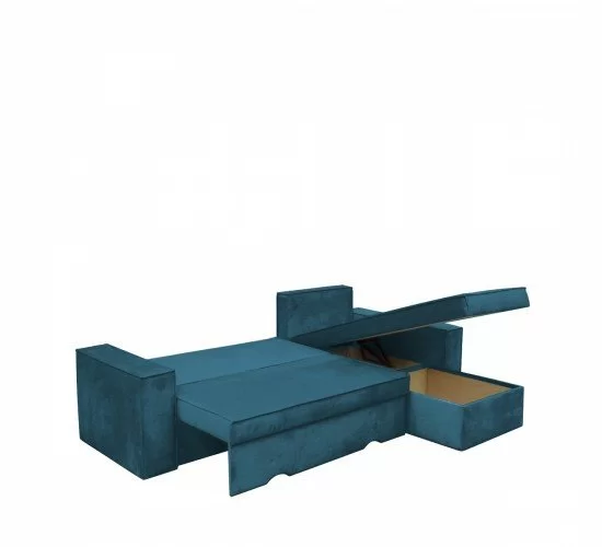 Καναπές Γωνιακός Αναστρέψιμος CAHABON Μπλε 250x180x79cm Καναπές Γωνιακός Αναστρέψιμος CAHABON Μπλε 250x180x79cm