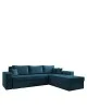 Καναπές Γωνιακός Αναστρέψιμος CAHABON Μπλε 250x180x79cm Καναπές Γωνιακός Αναστρέψιμος CAHABON Μπλε 250x180x79cm