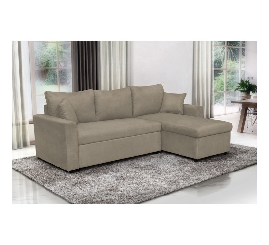 Καναπές Γωνιακός ArteLibre Αναστρέψιμος ULUA Μπεζ 225x148x81cm Καναπές Γωνιακός ArteLibre Αναστρέψιμος ULUA Μπεζ 225x148x81cm