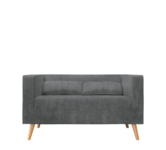 Καναπές Διθέσιος ArteLibre CHOLUTECHA Γκρι 123x70x68cm Καναπές Διθέσιος ArteLibre CHOLUTECHA Γκρι 123x70x68cm