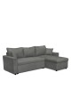 Καναπές Γωνιακός ArteLibre Αναστρέψιμος ULUA Γκρι 225x148x81cm Καναπές Γωνιακός ArteLibre Αναστρέψιμος ULUA Γκρι 225x148x81cm