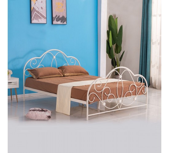Κρεβάτι ArteLibre ARIEL Μεταλλικό Semy Glossy White 210x155x110cm (Στρώμα 150x200cm) Κρεβάτι ArteLibre ARIEL Μεταλλικό Semy Glossy White 210x155x110cm (Στρώμα 150x200cm)