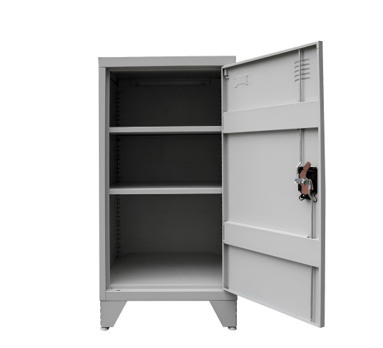 Φοριαμός ArteLibre LEGOLIN Ανοιχτό Γκρι Μέταλλο 50x50x90cm Φοριαμός ArteLibre LEGOLIN Ανοιχτό Γκρι Μέταλλο 50x50x90cm