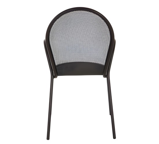 Πολυθρόνα Κήπου ArteLibre SATIS Μαύρο Μέταλλο 54x62x89cm Πολυθρόνα Κήπου ArteLibre SATIS Μαύρο Μέταλλο 54x62x89cm